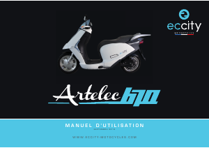Mode d’emploi Eccity Artelec 670 Scooter