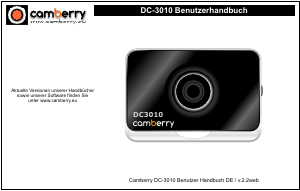 Bedienungsanleitung Camberry DC3010 Action-cam