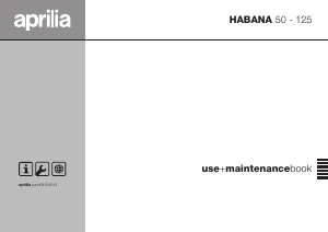 Handleiding Aprilia Habana 125 (1998) Scooter