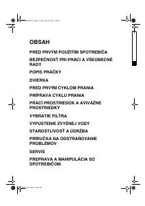 Návod Whirlpool AWO/D 062 Práčka