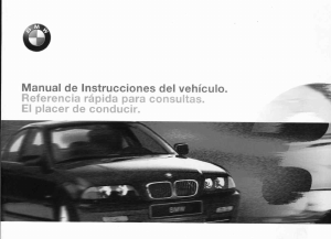 Manual de uso BMW 320i (1999)