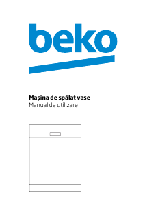 Manual BEKO DEN 28320 GB Maşină de spălat vase