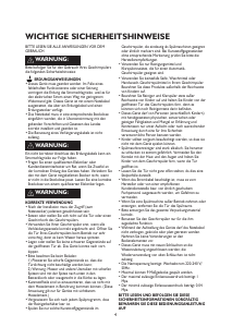 Bedienungsanleitung Bauknecht GSF 862 WH Geschirrspüler