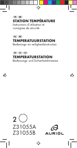 Bedienungsanleitung Auriol Z31055B (IAN 77437) Wetterstation