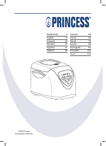 Manual Princess 152006 Wake Up Bread Maker