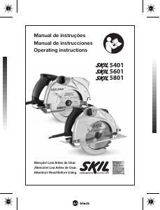 Manual de uso Skil 5801 Sierra circular