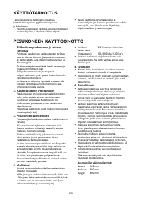 Käyttöohje Whirlpool AWO/D 4681 Pesukone