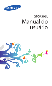 Manual Samsung GT-S7562L Galaxy S Duos Telefone celular