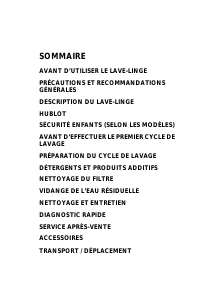 Mode d’emploi Whirlpool AWO/D 5306 Lave-linge
