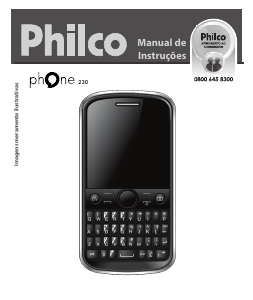 Manual Philco Phone 230 Telefone celular