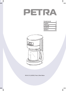 Bedienungsanleitung Petra KM 54.35 Kaffeemaschine