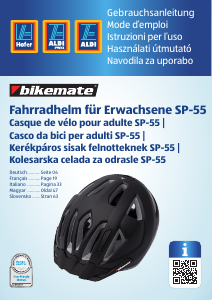 Bedienungsanleitung Bikemate SP-55 Fahrradhelm