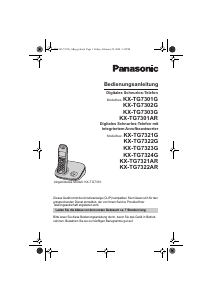 Bedienungsanleitung Panasonic KX-TG7322AR Schnurlose telefon