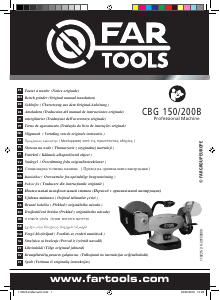 Manuale Far Tools CBG 150/200B Smerigliatrice da banco