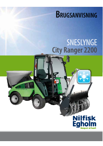 Brugsanvisning Nilfisk Egholm City Ranger 2200 Sneslynge
