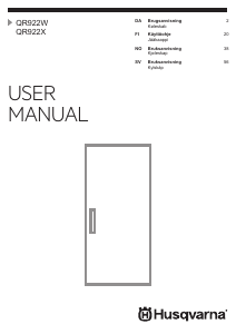 Bruksanvisning Husqvarna QR922W Kylskåp