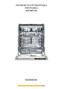 Manual Kernau KDI 6854 SD Dishwasher