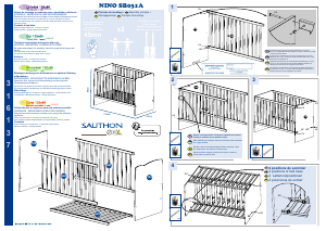 Manual Sauthon 1533115 Nino SB031A Cot