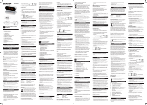 Handleiding Sencor SRC 3100 W Wekkerradio