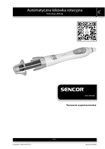 Instrukcja Sencor SHS 0900GD Lokówka