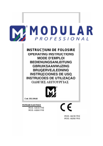 Manual Modular 60-30 FRE Friteuză