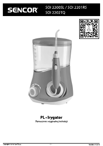 Instrukcja Sencor SOI 2202TQ Irygator