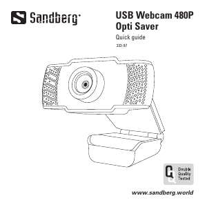 Руководство Sandberg 333-97 Веб-камера