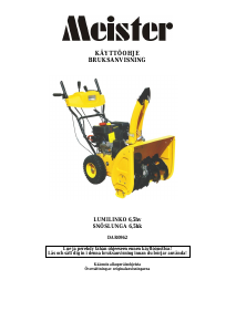 Käyttöohje Meister DAR0962 Lumilinko