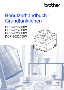 Bedienungsanleitung Brother DCP-9017CDW Multifunktionsdrucker