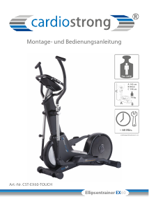 Bedienungsanleitung Cardiostrong EX60 Crosstrainer