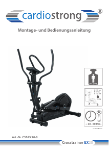 Bedienungsanleitung Cardiostrong EX20 Crosstrainer