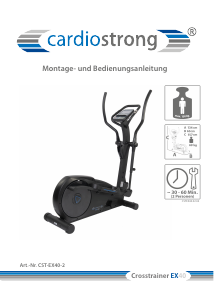 Bedienungsanleitung Cardiostrong EX40 Crosstrainer