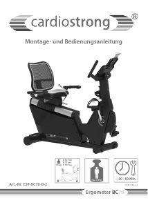 Bedienungsanleitung Cardiostrong BC70 Heimtrainer