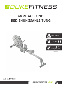 Bedienungsanleitung Duke Fitness IR40 Rudergerät