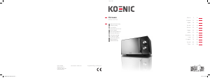 Manuale Koenic KMW 1221 B Microonde