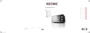 Manuale Koenic KMW 2221 B Microonde