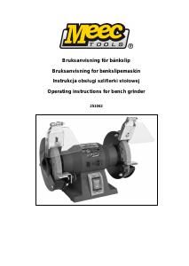 Manual Meec Tools 251-042 Bench Grinder