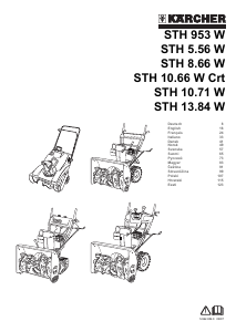 Handleiding Kärcher STH 10.71 W Sneeuwblazer