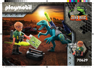 Mode d’emploi Playmobil set 70629 Dino Rise Deinonychus