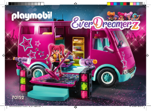 Handleiding Playmobil set 70152 EverDreamerz Everdreamerz tourbus