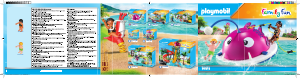 Handleiding Playmobil set 70613 Leisure Beklimmen zwemeiland