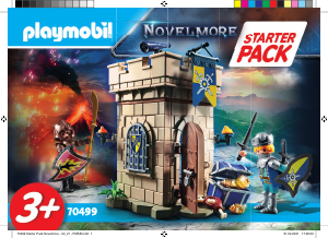 Mode d’emploi Playmobil set 70499 Novelmore Starter pack donjon novelmore
