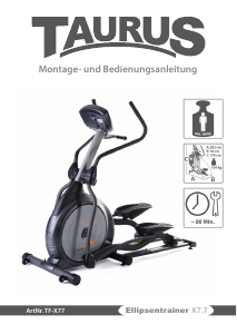 Bedienungsanleitung Taurus X7.7 Crosstrainer