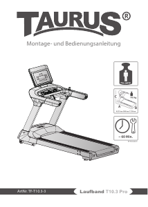 Bedienungsanleitung Taurus T10.3 Pro Laufband