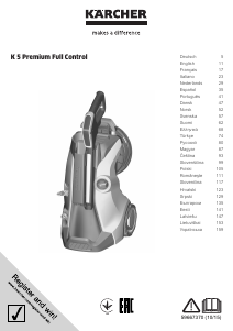 Brugsanvisning Kärcher K5 Premium Full Control Højtryksrenser
