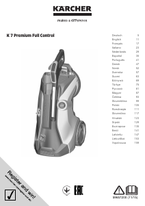 Посібник Kärcher K7 Premium Full Control Мийка високого тиску