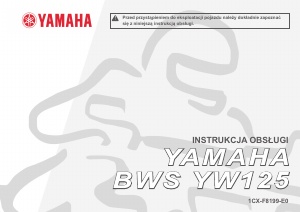 Instrukcja Yamaha BWs 125 (2011) Skuter
