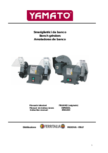 Manuale Yamato SB150S Smerigliatrice da banco