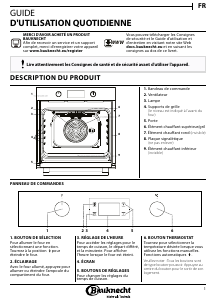 Mode d’emploi Bauknecht BAK3 KN8V IN Four