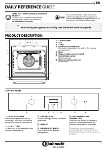 Handleiding Bauknecht BAR2 KN5V2 IN Oven